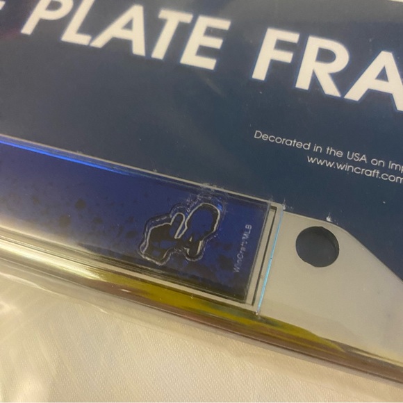 LOS ÁNGELES DODGERS LICENSE PLATE FRAME NWT - Picture 3 of 4